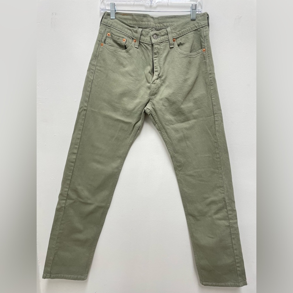 Levi Strauss & Co. Olive Jeans W30 L32 Men’s - Picture 2 of 3
